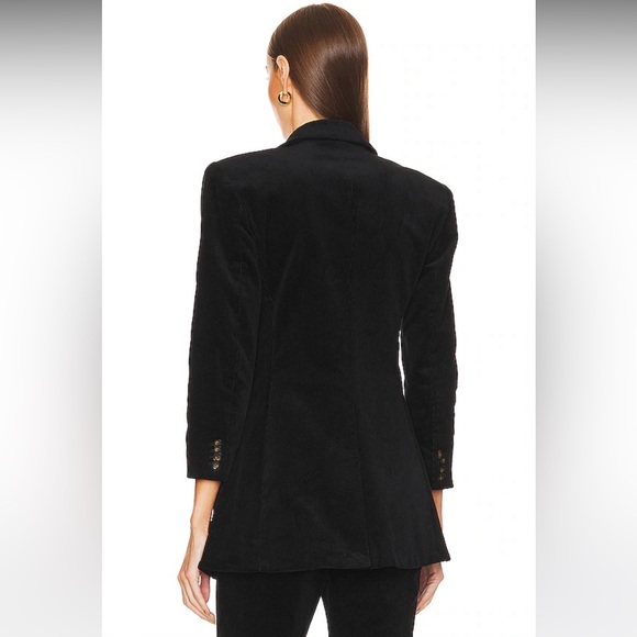 Helsa (Elsa Hosk) Corduroy Blazer in Black Size XS Revolve - Picture 3 of 8